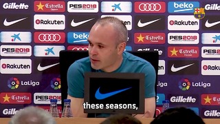 «Барселона» подготовила трогательный ролик о прощании Иньесты с клубом
