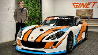 Spinning a Ginetta during my first Track Driving experience