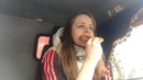 Необычная погрузка краном. Песок на дачный участок