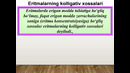 Eritmalarning kolligativ xossalari