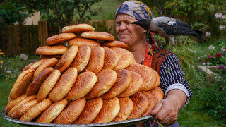 Традиционные азербайджанские лепёшки: карабах кетеси