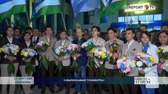 Chempionlarimiz Toshkentda