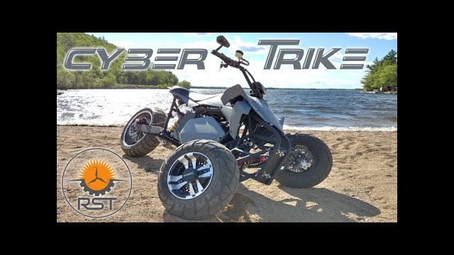 Building The ‘Cyber Trike’ – Electric Leaning Reverse Trike