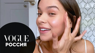Хейли Стейнфилд: сияющая кожа и простой повседневный макияж | Vogue Россия