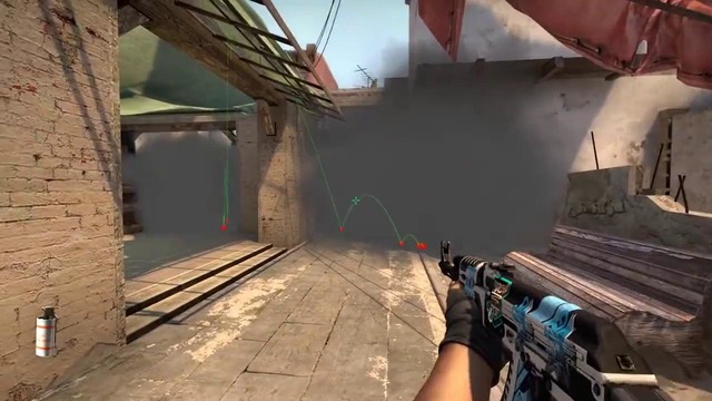Полезные фишки на de mirage (смоки, флешки, прострелы) CS GO