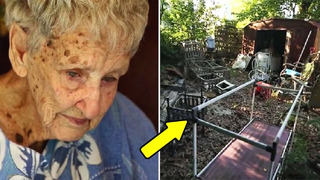 90-летней бабушке родственнички завалили МУСОРОМ двор и «ПОСЛАЛИ»! Утром она не поверила ГЛАЗАМ