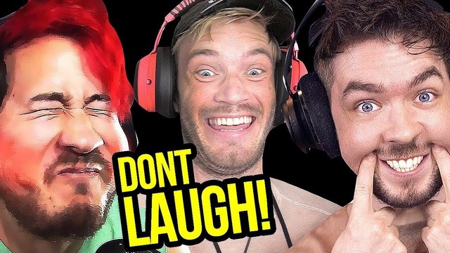 Try Not To Laugh at Youtubers | Try Not To Laugh Challenge — PewDiePie