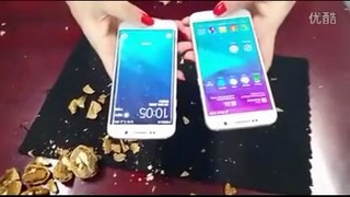 Samsung Galaxy S6 & S6 Edge Ломает орехи