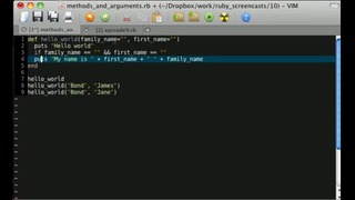 Научись программировать на Ruby – методы, часть 2 (эпизод 10)