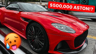 Забрал СУПЕРКАР за $500.000 – Aston Martin DBS Volante с 700 л.с. V12! ВЛОГ, жизнь в LA, тест-драйв