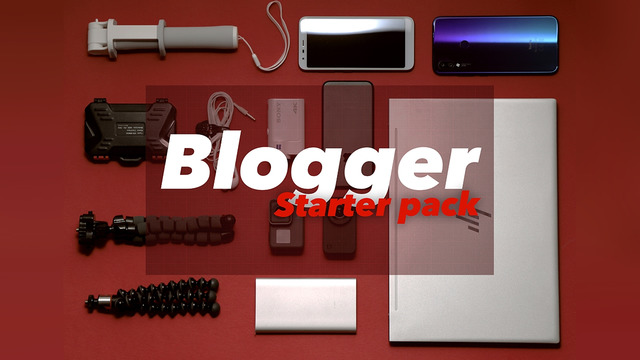 Набор техники для начинающего блогера