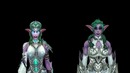 Обновлённая модель Тиранды old vs new ( Wow bfa patch 8.1)