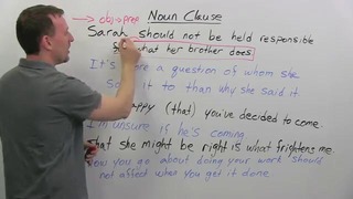 Advanced English Grammar- Noun Clauses
