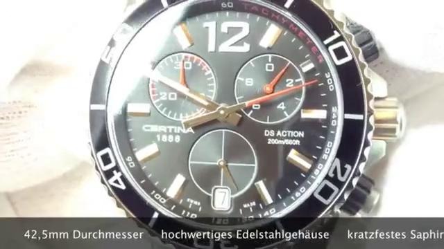 Certina DS Action Chrono — новая встреча с экстремальным спортом