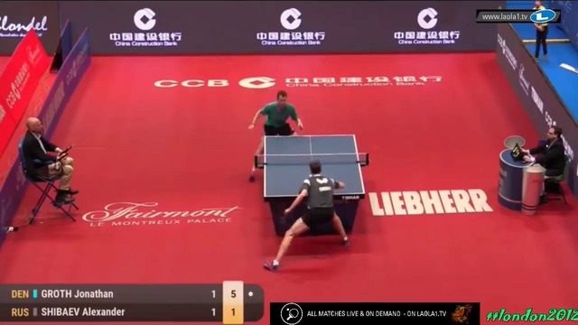 Jonathan Groth vs Aleksander Shibaev (2018 – Europe Top 16)