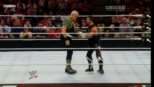 Sgt.Slaughter vs Jack Swagger (4-7-2011 Raw)
