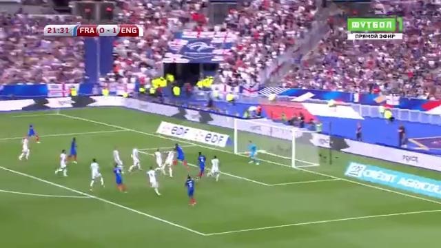 Франция – Англия | Товарищеские матчи 2017 | Обзор матча