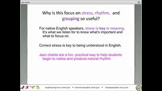 Teaching with Jazz Chants Recorded Webinar