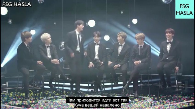 [RUS SUB] 2018 Global VLive Top 10 – BTS