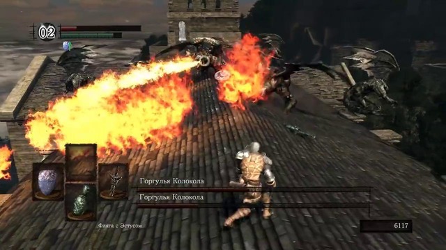Прохождение Dark Souls Remastered — Часть 3: Босс: Горгульи Колокола