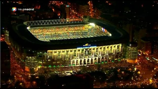 Santiago Bernabeu Night