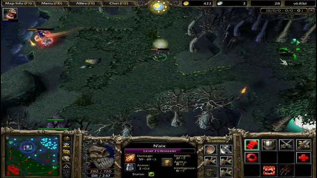 DotA 6.83d – Lifestealer, Nai’x Beyond GODLIKE! #3 ( ULTRA KILL)TheBaltazartv