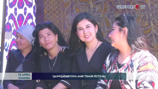 Qashqadaryoda Amir Temur festivali o‘tkazildi