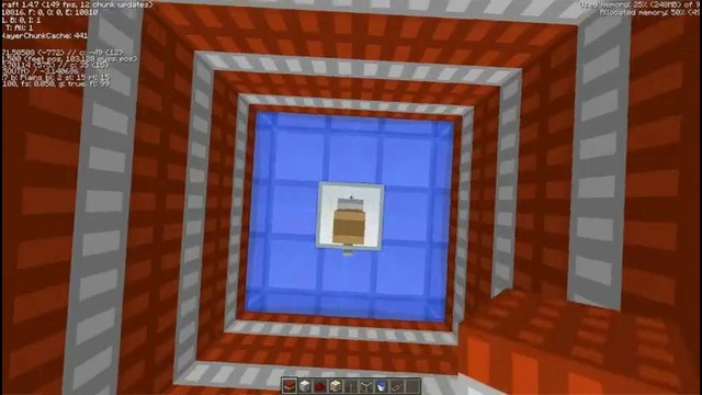 Пушка, стреляющая людьми (прикол в minecraft)