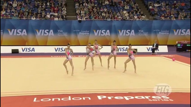 Художественная гимнастика – потрясающее выступление девушек с мячами