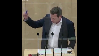 Скандал в Австрийском парламенте