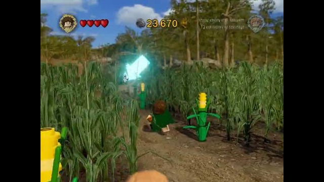 Lego Lord Of Rings и Johny Iron часть 2 – Землетрясение