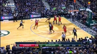 Toronto Raptors vs Milwaukee Bucks – Highlights | Game 3 | NBA Playoffs 2017