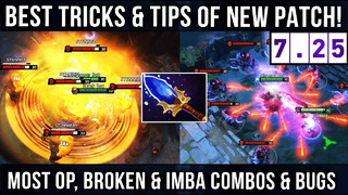 Most op, broken & imba combos & bugs, best tricks & tips 7.25 patch dota 2