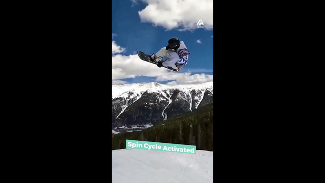 Snowboarder Performs Multiple Midair Flips | People Are Awesome #shorts