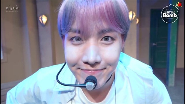BTS (J-hope eye contact)