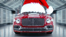 Bentley Christmas Orchestra in the Bentley Factory