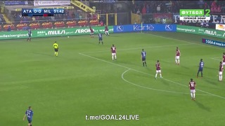 (HD) Аталанта – Милан | Итальянская Серия А 2017/18 | 37-й тур | Обзор матча
