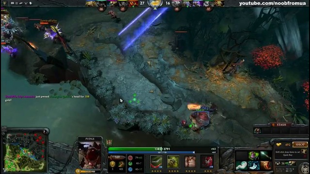 Dota 2 — Dendi Pudge with Eul’s Scepter Gameplay