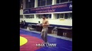 Кайфует от тренировки