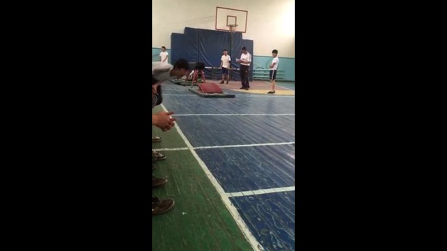 Прыжок через козла от 9 класса