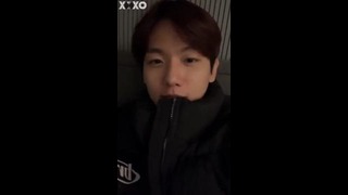 [EXO IG] Трансляция Бэкхёна в Instagram (181220)