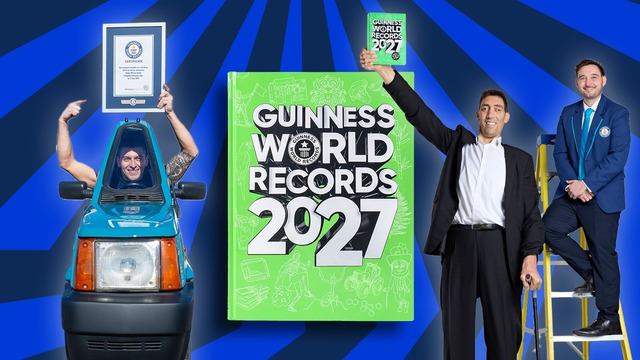 What’s Inside Guinness World Records 2027? | Guinness World Records