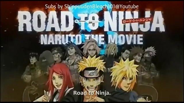Тизер мувика “Naruto: Road to Ninja