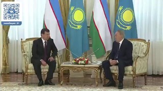 Состоялась встреча президентов Узбекистана и Казахстана