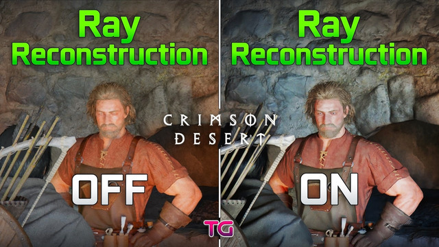 Crimson Desert: Ray Reconstruction ON vs OFF – Graphics & Performance Comparison