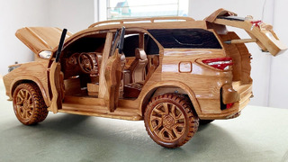 Wood Carving – Toyota Fortuner Legender 2021 – Woodworking Art