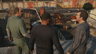 Grand Theft Auto V официальное видео геймплея