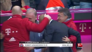 Robert Lewandowski. All goals 2015/16 Bundesliga