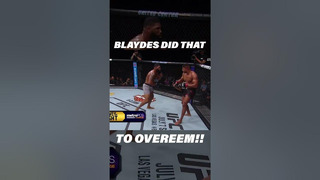 Curtis Blaydes WRECKED UFC Legend Alistair Overeem