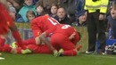 Luis Suarez celebrates vs Everton
